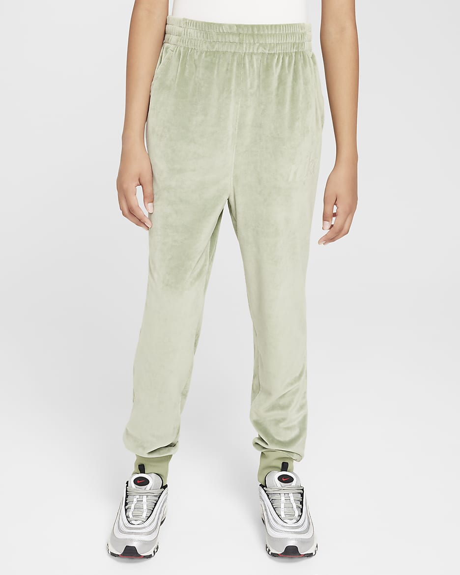 Girls green joggers sale